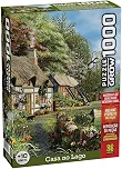 Grow 2963 Quebra-Cabeça Casa no Lago 1000 Peças