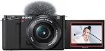 Sony Alpha ZV-E10 - Kit de câmera Vlog sem espelho com lentes intercambiáveis APS-C - Preto
