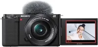 Sony Alpha ZV-E10 - Kit de câmera Vlog sem espelho com lentes intercambiáveis APS-C - Preto