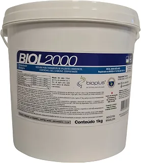 Biol 2000 Enzimas e Bactérias Limpa Fossa, Caixa de Gordura, Sumidouros 1Kg