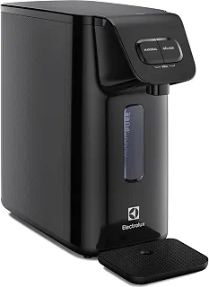 Electrolux Purificador de Água Gelada Fria e Natural Elétrico Compacto Eletronico placa Electrolux Filtro refil 6 meses ou 3000l Bivolt preto PE15P