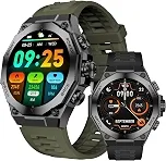 Relogio Inteligente AURAFIT Smartwatch Relógio Inteligente Masculino, 1.43' AMOLED, AI ChatGPT à Prova D'água 3 ATM, Chamadas Bluetooth, 150+ Monitoramento Esportivo