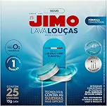 Detergente para Lava-Louças em Pastilhas JIMO, 25 Pastilhas