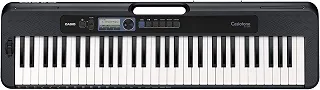 TECLADO MUSICAL CASIOTONE BÁSICO, CASIO, CT-S300C2-BR PRETO