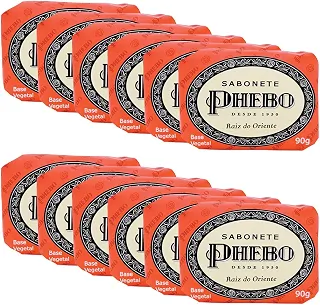Phebo Sabonete, Raiz Do Oriente, 90g, 12 Unidades