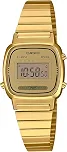 'Relogio Casio Vintage Feminino Digital, Caixa de 2,46 Cm, Pulseira de METAL, WR - LA670WGA-9DF'