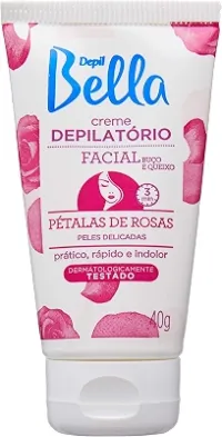 Creme Depilatório Corporal - Pétalas de Rosas, Depil Bella