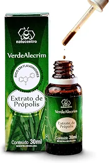 Extrato de Propolis Premium Verde Alecrim 30ml – Própolis Verde Mineira com alto teor de Flavonoides e Artepillin C – Extrato de Propolis Natural para Imunidade e Bem-Estar marca Natucentro