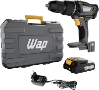 WAP Parafusadeira e Furadeira com Impacto à Bateria 1/2' 21V K21-ID03, com Maleta Organizadora, Torque 20 Níveis, Bivolt