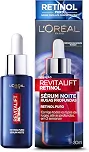 L'Oréal Paris Revitalift Sérum Facial Noturno com Retinol Puro, Corrige Rugas Profundas, Uniformiza o Tom da Pele, Melhora a Textura e Firmeza, Ação Antienvelhecimento, 30ml