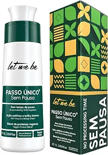 Progressiva Let Me Be Protein Smoothing Passo Único 1L Alisamento Capilar