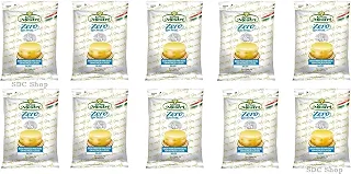 Gran Mestri Queijo Parmesão Ralado Zero Lactose, 40g, Kit com 10 Unidades, Para Dietas com Restrição à Lactose
