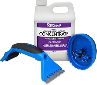 ROMAN Kit removedor de papel de parede 202221, azul
