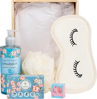 KIT BANHO SPA CHÁ BRANCO E GENGIBRE