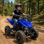 Mini Quadriciclo Infantil Gasolina Mxf 49cc Azul
