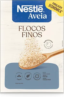 Aveia NESTLÉ Flocos Finos 450g