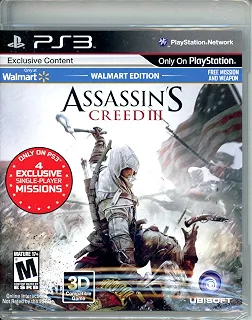 Assassin's Creed III - PS3 [video game]