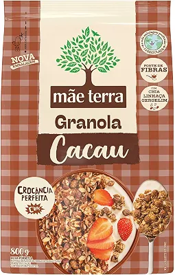 Mãe Terra Granola Cacau 800G
