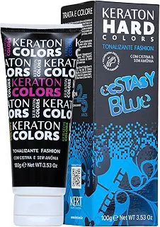 Keraton Tonalizante Hard Colors 100G Ecstasy Blue