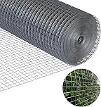 Tela Soldada Galvanizada 19mm Portões Pets Jardim 5m X 0,50m