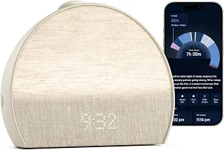 Relógio de dormir Hatch, rastreador de sono sem contato, informações