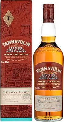 Whisky Escocês Tamnavulin Sherry Cask Single Maltc 700ml