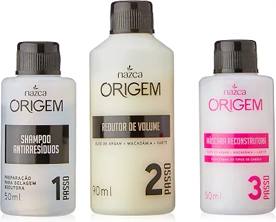 Nazca Cosméticos Origem Kit Selagem Redutora - Todos Os Tipos De Cabelo