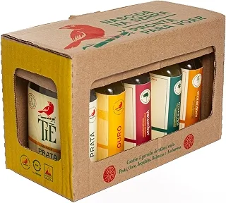 Cachaça Tiê KIT Clássicas e madeiras brasileiras 160 ml 40%