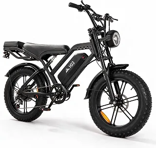 Bicicleta Elétrica Adulto 1000W, 48V 20Ah, Bike Elétrica 32 MPH