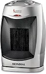 Aquecedor Termo Ceramic, Mondial, Preto/Prata, 1500W, 110V - A-05