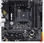 Placa-Mãe ASUS TUF Gaming B550M-PLUS AM4 mATX — Suporte Ryzen, PCIe 4.0, M.2 NVMe, DDR4, HDMI/DP, LAN Gigabit, Durabilidade Militar para PC Gamer