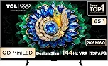 Smart TV TCL 65 Polegadas QD-Mini LED 4K A400M WiFi Bluetooth Google TV HDR10+ 144 Hz VRR 65A400M