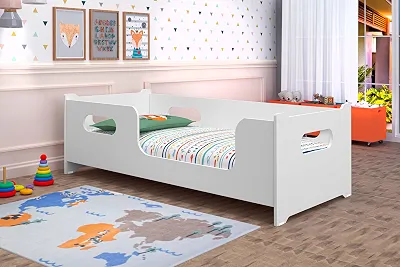 Cama Montessoriana Encanto Juvenil P/Colchão 150x70-100% MDF