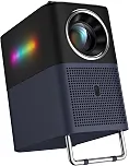 TCL Projetor A1 GTV, licenciado oficialmente pela Netflix, projetor externo portátil com Wi-Fi e Bluetooth, suporte nativo 1080p e 4K, foco automático, áudio de 16 W e Dolby Digital, tela de 120