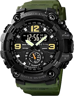 Relógio Masculino Invicta Digital Essentials 56 mm, ABS + PU, Preto, Não Aplicável, mostrador, SK221, Mecânico