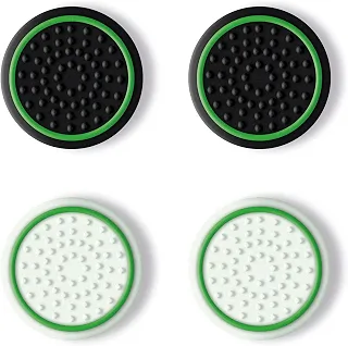 GXTrust 267 Thumb Grips de Silicone para Controle Xbox Series X/S – Kit com 4 Capas Antiderrapantes para Joystick, Aderência Firme Gamer