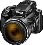 Nikon Câmera digital COOLPIX P1100 Superzoom | Zoom óptico de 125x com estabilização de imagem 16 MP 4K Ultra HD Vídeo Wi-Fi Conectividade Formato RAW e tela LCD rotativa (preto)