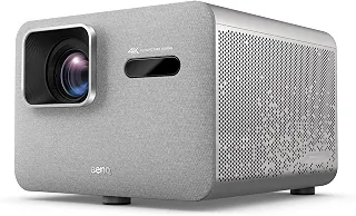 Projetor BenQ home cinema e gamer TK705i 4K HDR, LED 3000 lúmens ANSI, Google TV, Netflix, 5 ms, ajuste automático de imagem, zoom óptico, Bluetooth, HDMI 2.1, MEMC, HDR 10+